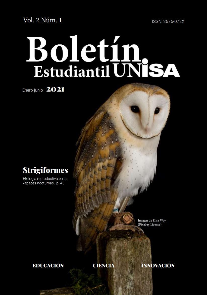 Boletín Estudiantil UNISA Vol. 2 Núm 1. 2021